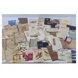 Large Lot of Vintage & Antique Booklets Paper Ephemera etc