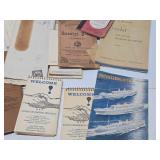Large Lot of Vintage & Antique Booklets Paper Ephemera etc