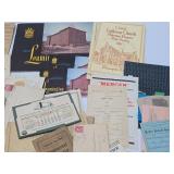 Large Lot of Vintage & Antique Booklets Paper Ephemera etc