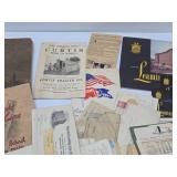 Large Lot of Vintage & Antique Booklets Paper Ephemera etc