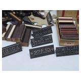 Great Lot of Vintage Rubber etc Stamps