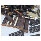 Great Lot of Vintage Rubber etc Stamps