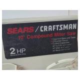 Working Sears Craftsman 10" Compound Miter Saw