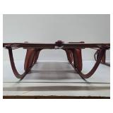 3 Vintage Wooden Snow Sleds