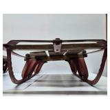 3 Vintage Wooden Snow Sleds