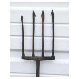 Neat old Antique Hand Forged Fishing Spear