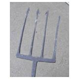 Neat old Antique Hand Forged Fishing Spear