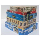 Lot of 5 COMPLETE Vintage Football Electric & Board Games