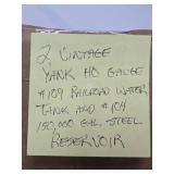 2 Old Vintage YANK H.O. Train Accessory Building w/Boxes