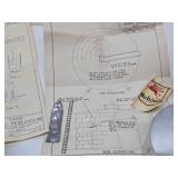 2 Old Vintage YANK H.O. Train Accessory Building w/Boxes