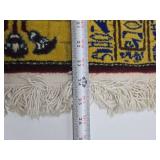 Small Vintage Rug w/Egyptian Motif