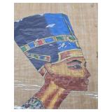 Group of Vintage Handpainted Egyptian Artwork on Papyrus