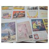 Large Lot of Vintage & Antique Magazine Advertisements