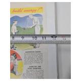 Large Lot of Vintage & Antique Magazine Advertisements