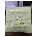 Large Lot of HO Train Cars & Accessories