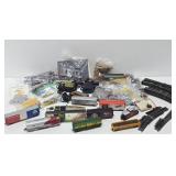Large Lot of HO Train Cars & Accessories