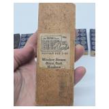 Nice Group of Vintage Window Number Tacks Markers etc