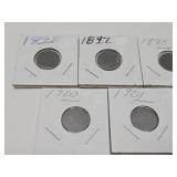 Group of 13 US Indian Heads Pennies #2