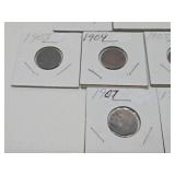 Group of 13 US Indian Heads Pennies #2