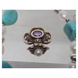 Nice Collection of Sterling Silver & Freshwater Pearl Jewelry