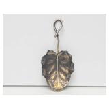 Large Signed Vintage Sterling Silver Leaf Spoon by George W. Shiebler & Co