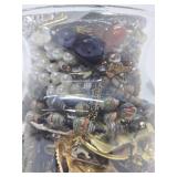Large Vase Full of Assorted Costume Jewelry #1