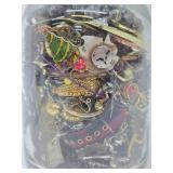 Large Vase Full of Assorted Costume Jewelry #1