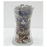 Large Vase Full of Assorted Costume Jewelry #2