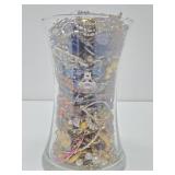 Large Vase Full of Assorted Costume Jewelry #2