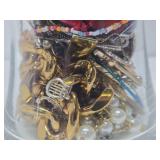 Large Vase Full of Assorted Costume Jewelry #2