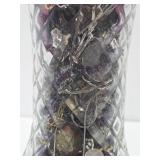 Large Vase Full of Assorted Costume Jewelry #3