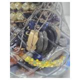 Large Vase Full of Assorted Costume Jewelry #3