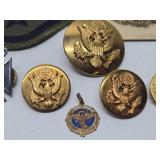 Lot of Vintage Military Patches & Insignia