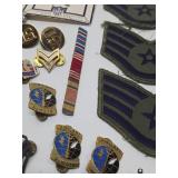 Lot of Vintage Military Patches & Insignia