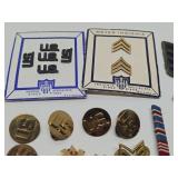 Lot of Vintage Military Patches & Insignia