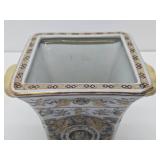 Nice Signed Vintage Handpainted Oriental Vase