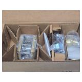 Lot of 9 Great Quality Brass BALDWIN Complete Door Hardware Sets