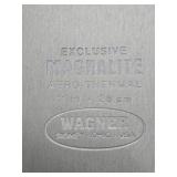 2 New Large Unused WAGNER Magna-Lite Skillets - 12" & 13"