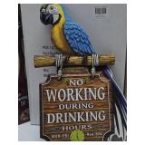 Large Lot of New & Like-New Contemporary Metal Bar Signs