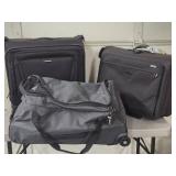 Nice Group of Name Brand Suitcases Bags Luggage