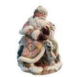 Large High End FITZ & FLOYD Santa Claus Christmas Figure