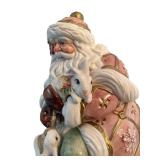 Large High End FITZ & FLOYD Santa Claus Christmas Figure