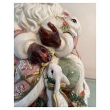 Large High End FITZ & FLOYD Santa Claus Christmas Figure