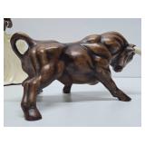Very Cool Larger Size Mid Century Ceramic Bull & Matador Figurines