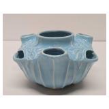 Great Looking Mid Century McCoy Blue Art Pottery Planter