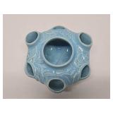 Great Looking Mid Century McCoy Blue Art Pottery Planter