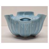 Great Looking Mid Century McCoy Blue Art Pottery Planter
