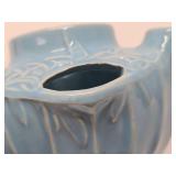 Great Looking Mid Century McCoy Blue Art Pottery Planter