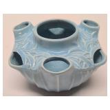 Great Looking Mid Century McCoy Blue Art Pottery Planter