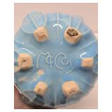 Great Looking Mid Century McCoy Blue Art Pottery Planter